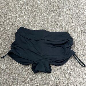 Victoria Secret women’s Gym to Swim Bottoms sz Small Black